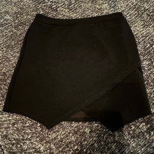 Black Envelope Mini Skirt (Small)